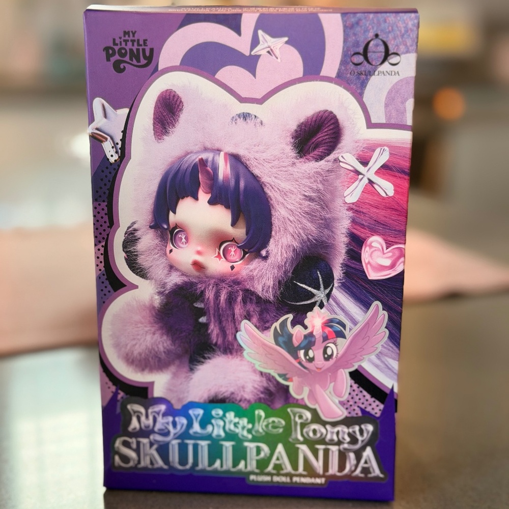 Brand New Unopened - PopMart Skullpanda “My Little Pony” ✨Twilight Sparkle✨